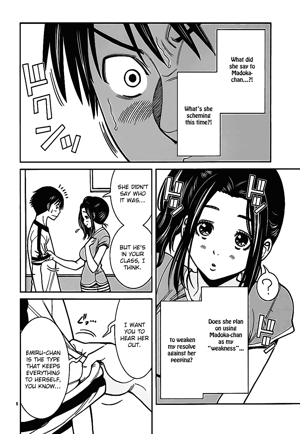 Nozoki Ana Chapter 61 page 6 - Chapter 61: Because I'm Wet