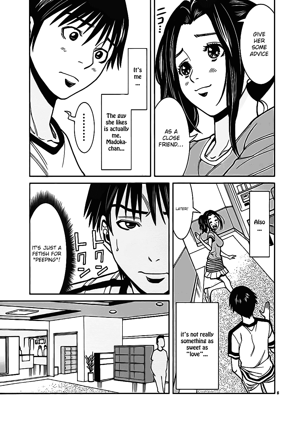 Nozoki Ana Chapter 61 page 7 - Chapter 61: Because I'm Wet