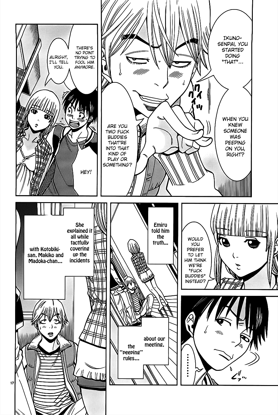 Nozoki Ana Chapter 64 page 21 - Chapter 64: I like it