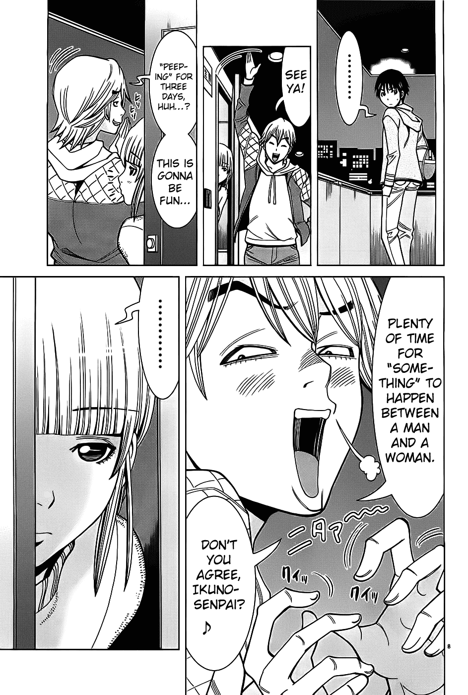 Nozoki Ana Chapter 65 page 9 - Chapter 65: True Colors