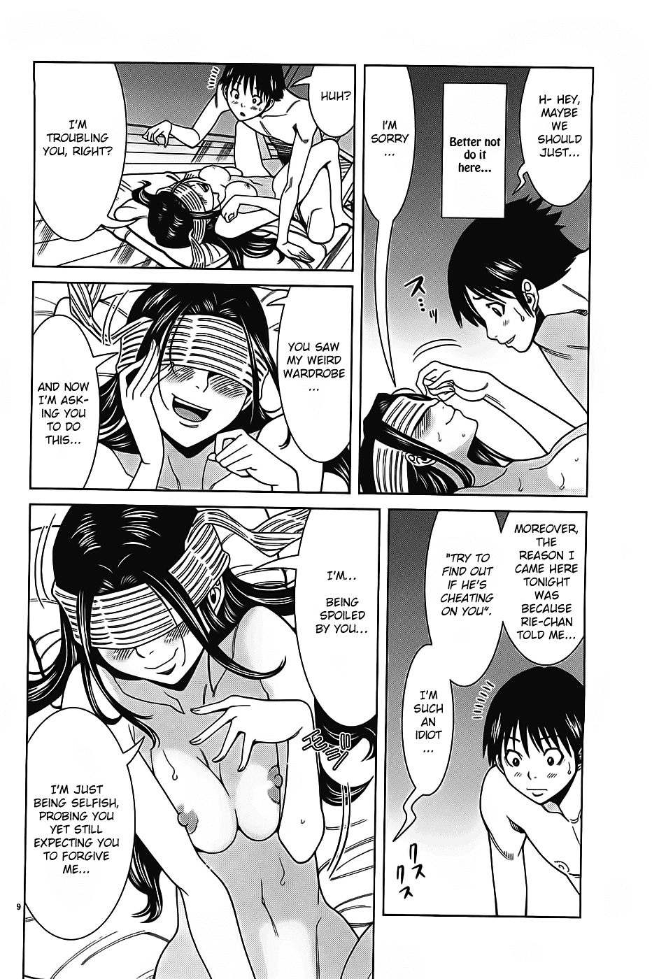 Nozoki Ana Chapter 69 page 11 - Chapter 69: Don't Wanna Show
