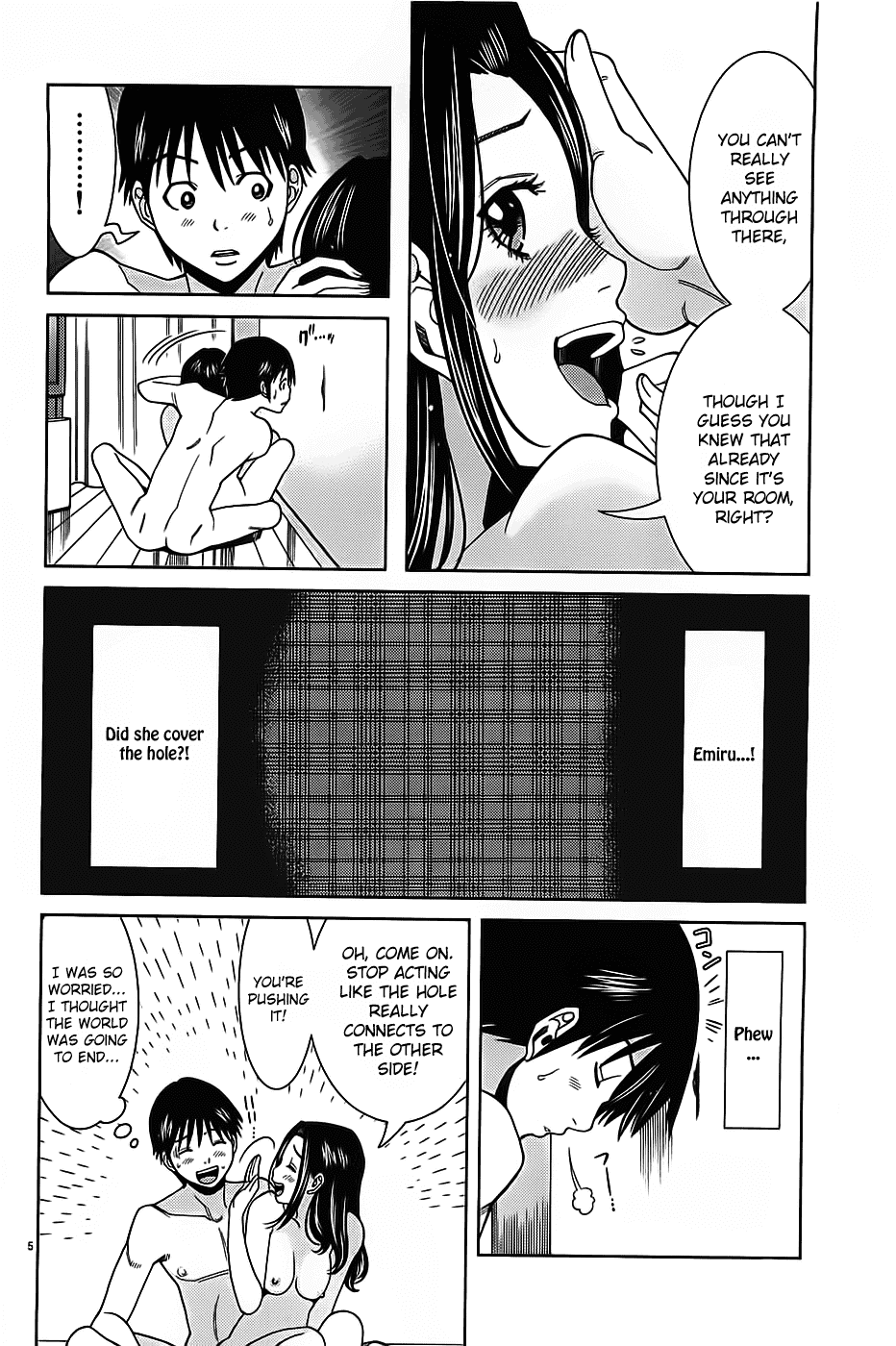 Nozoki Ana Chapter 69 page 7 - Chapter 69: Don't Wanna Show