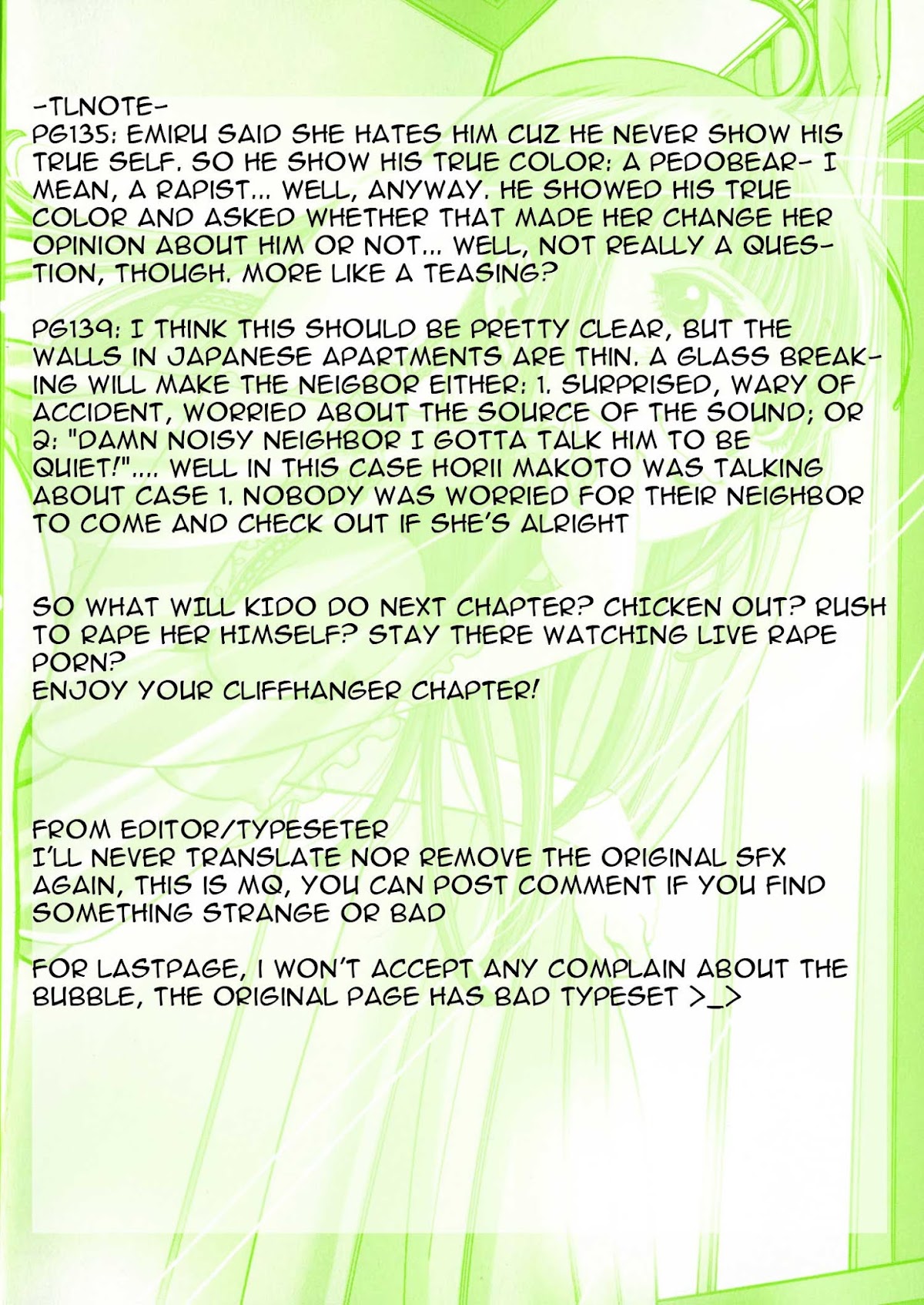 Nozoki Ana Chapter 7 page 23 - Chapter 7: Horii Makoto