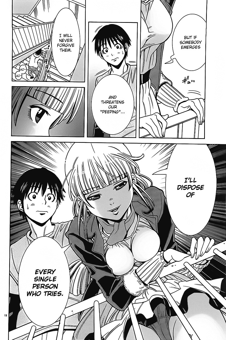 Nozoki Ana Chapter 70 page 21 - Chapter 70: Ueda Rie