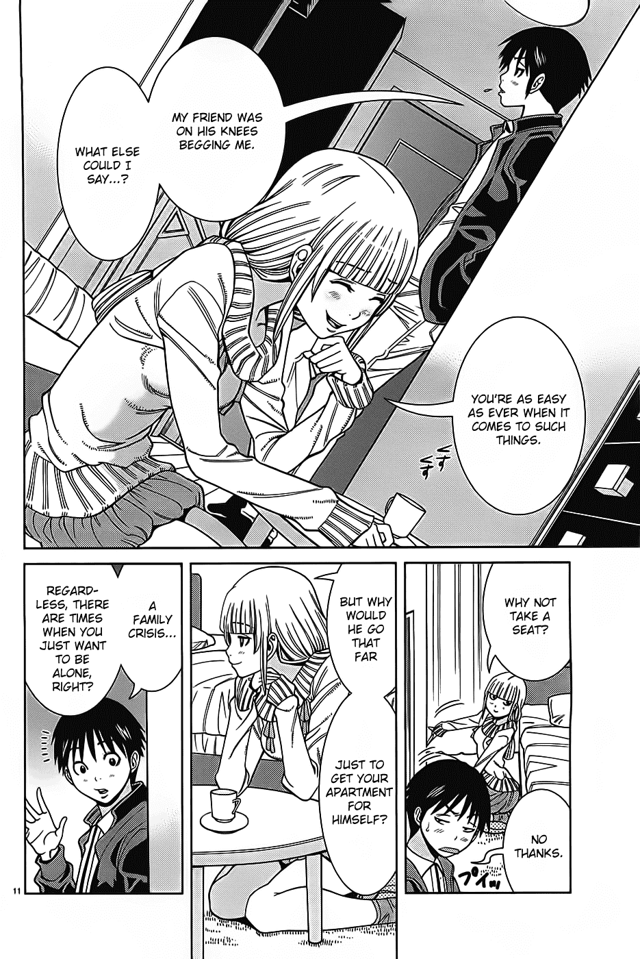 Nozoki Ana Chapter 71 page 13 - Chapter 71: Right Now!