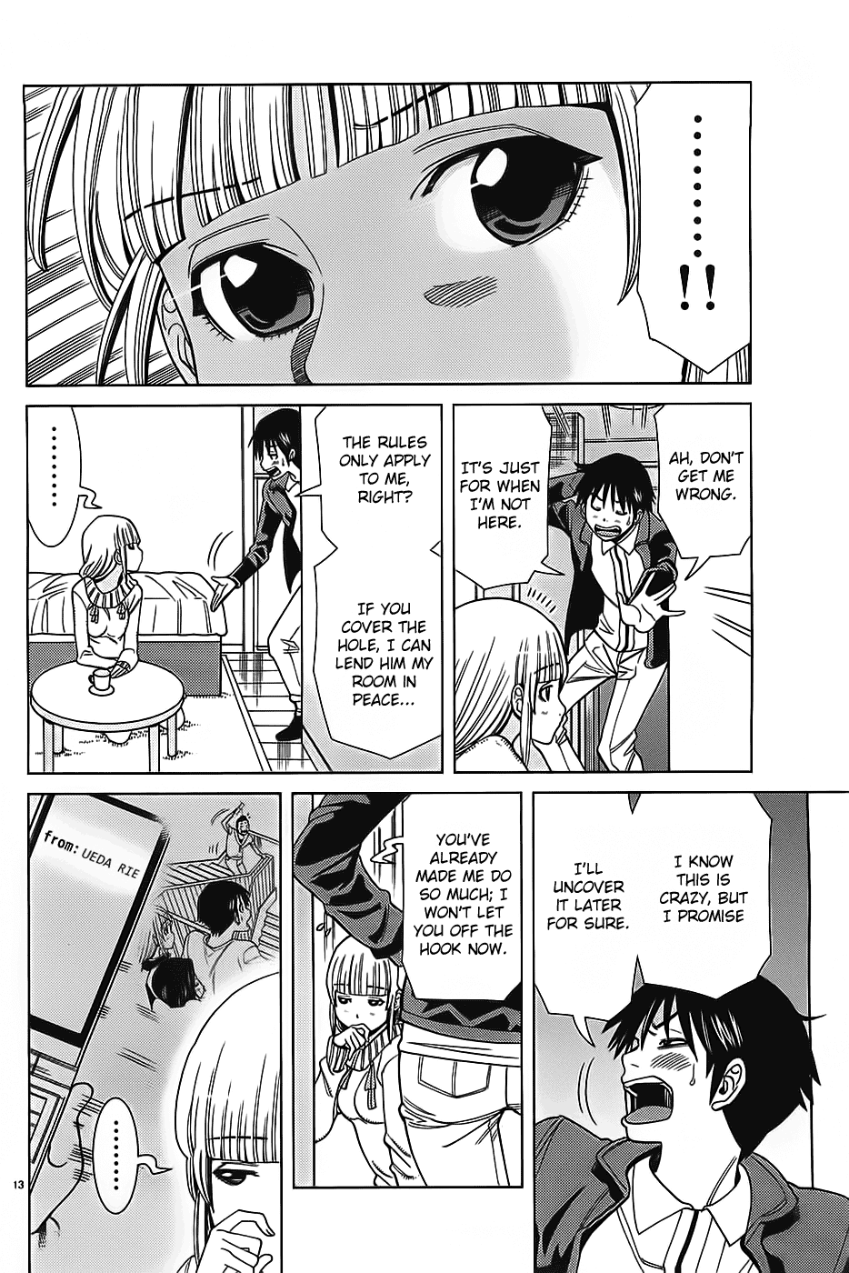 Nozoki Ana Chapter 71 page 15 - Chapter 71: Right Now!