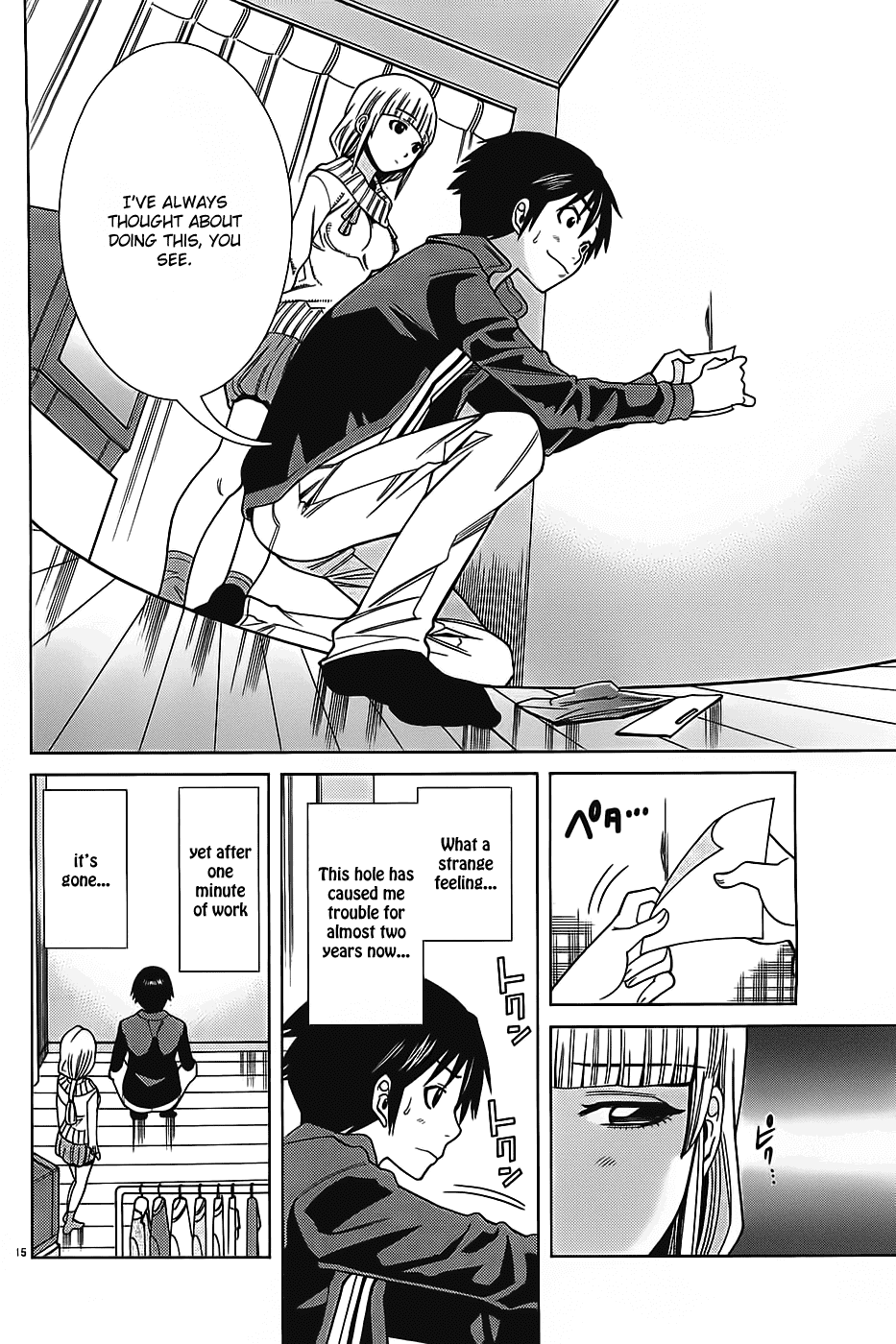 Nozoki Ana Chapter 71 page 17 - Chapter 71: Right Now!