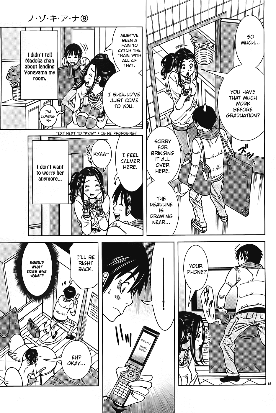 Nozoki Ana Chapter 71 page 20 - Chapter 71: Right Now!