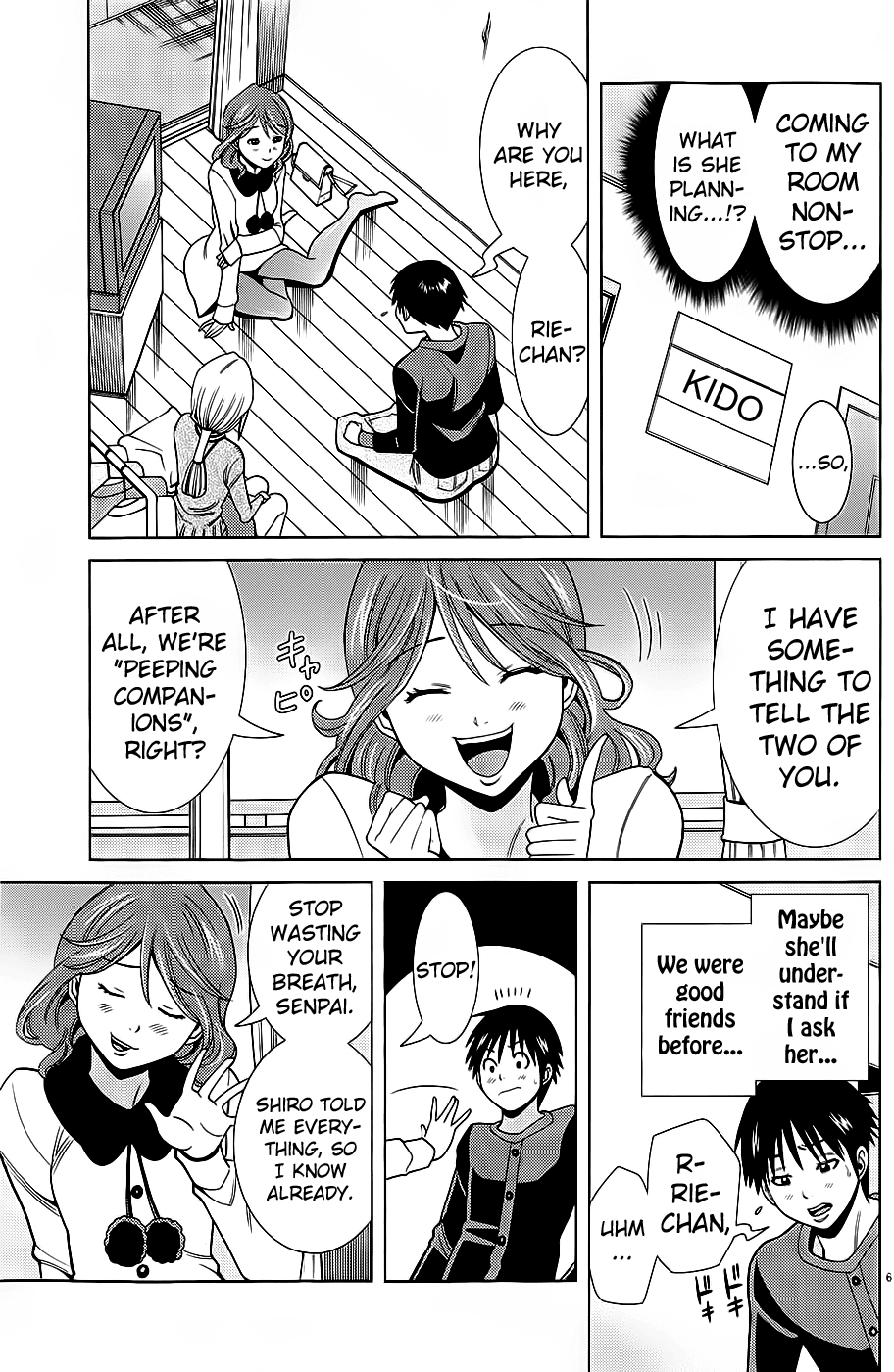 Nozoki Ana Chapter 73 page 12 - Chapter 73: Let Me Peep