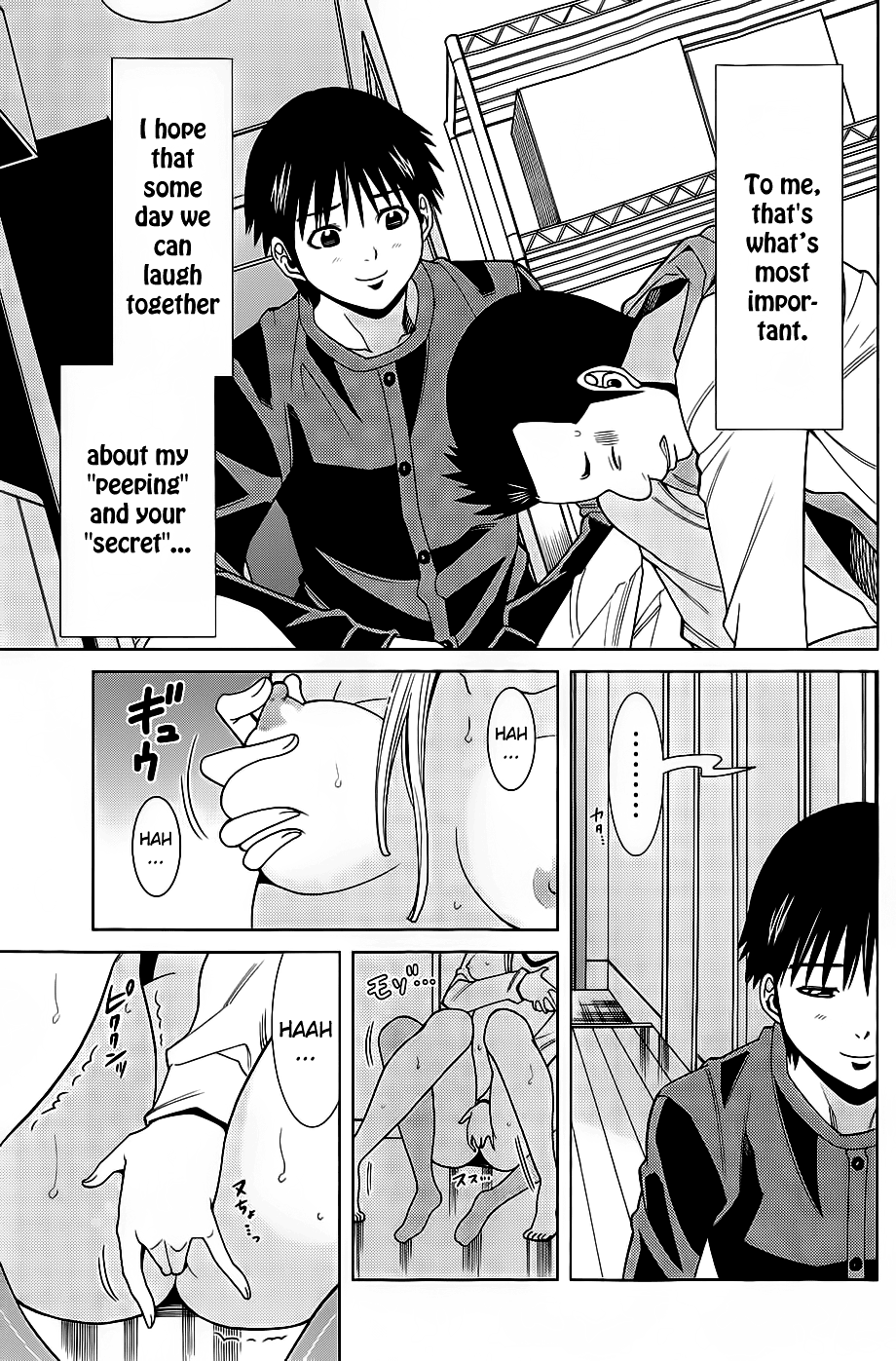 Nozoki Ana Chapter 74 page 14 - Chapter 74: Interesting