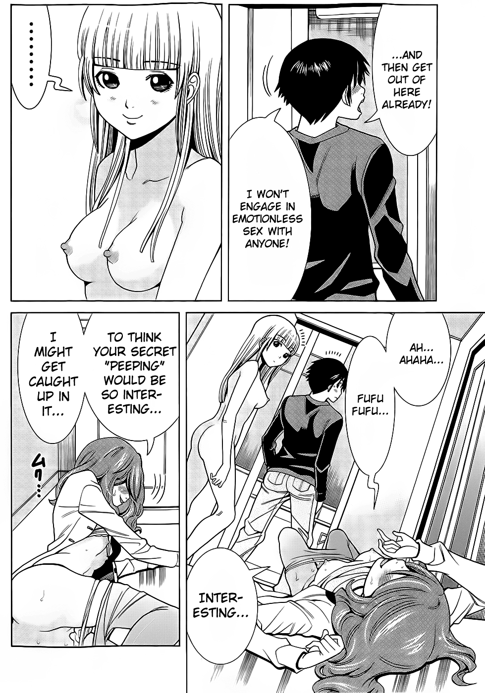 Nozoki Ana Chapter 74 page 19 - Chapter 74: Interesting