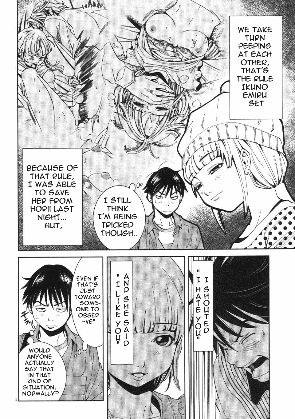 Nozoki Ana Chapter 9 page 6 - Chapter 9: Let's Do It Tonight