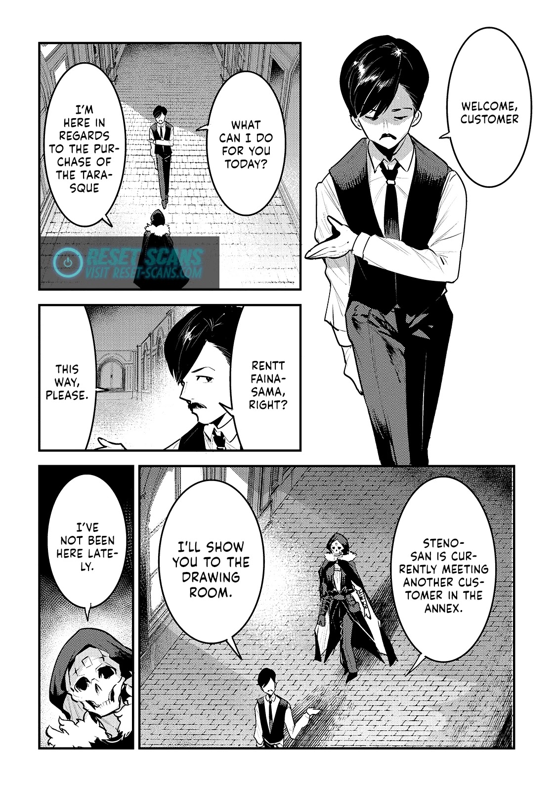 Nozomanu Fushi no Boukensha Chapter 33 page 5 - Chapter 33: Steno Company