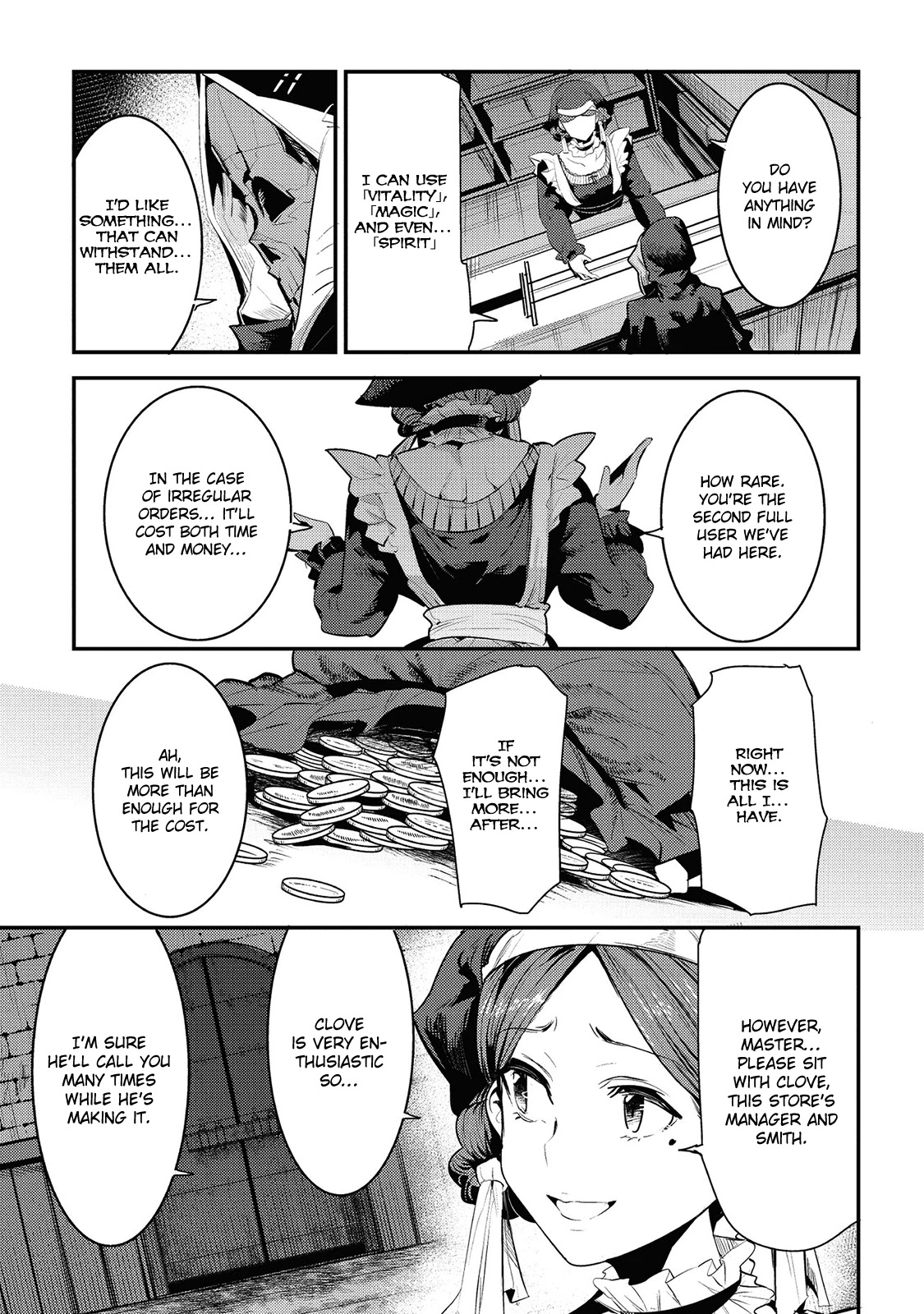 Nozomanu Fushi no Boukensha Chapter 5 page 17 - Chapter 5: Three-Pronged Harpooon