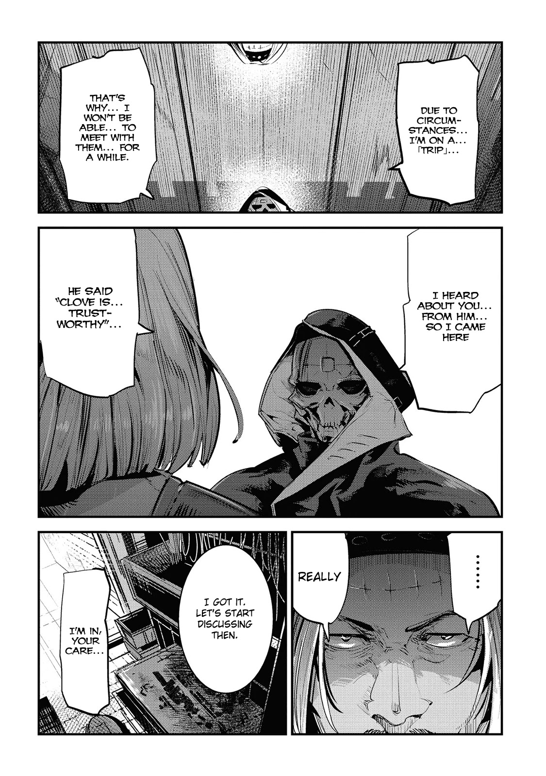 Nozomanu Fushi no Boukensha Chapter 5 page 22 - Chapter 5: Three-Pronged Harpooon