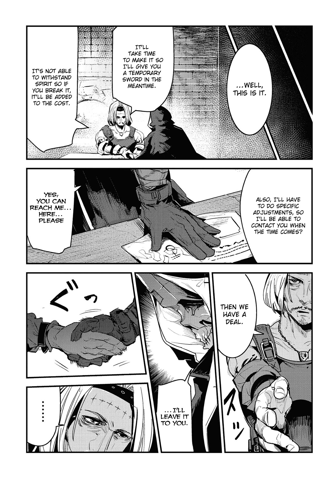 Nozomanu Fushi no Boukensha Chapter 5 page 23 - Chapter 5: Three-Pronged Harpooon