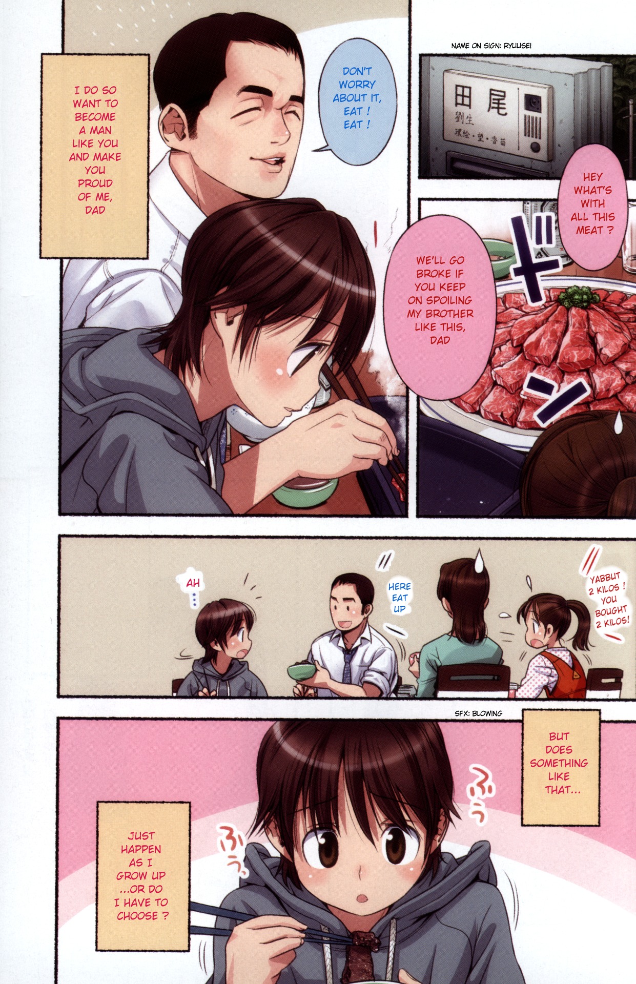 Nozomu Nozomi Chapter 2 page 5 - Chapter 2: Still masculinity