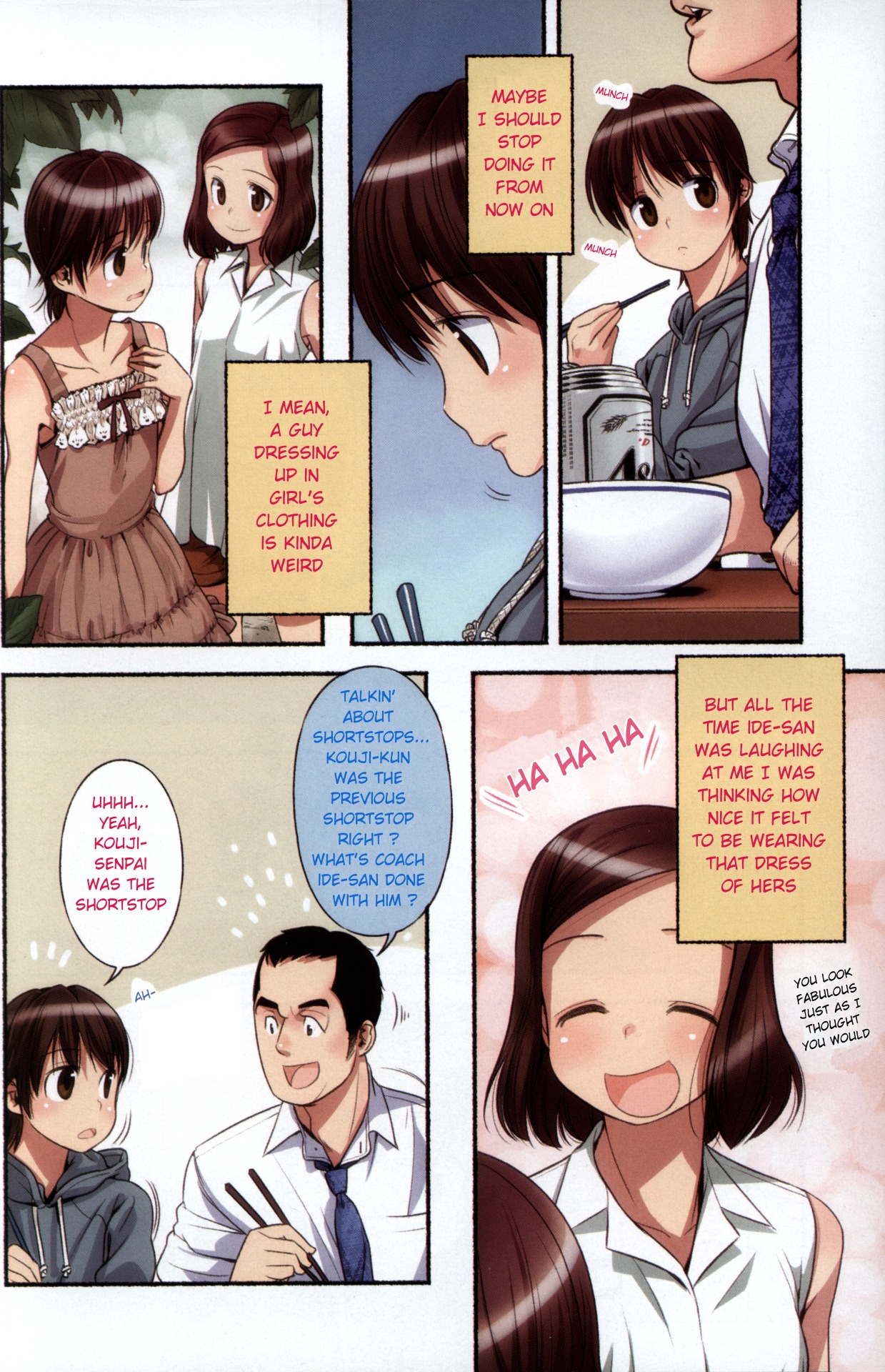 Nozomu Nozomi Chapter 2 page 6 - Chapter 2: Still masculinity