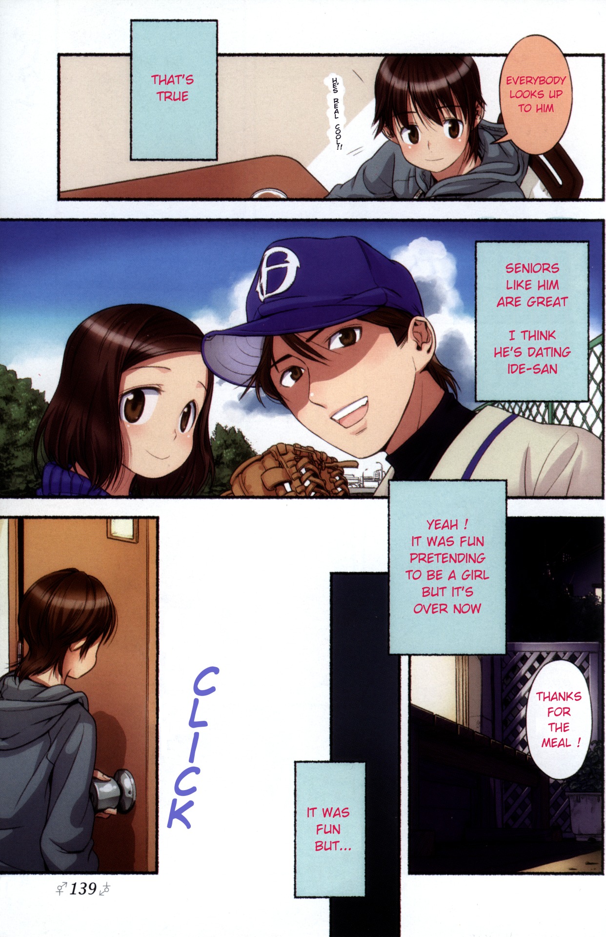 Nozomu Nozomi Chapter 2 page 7 - Chapter 2: Still masculinity