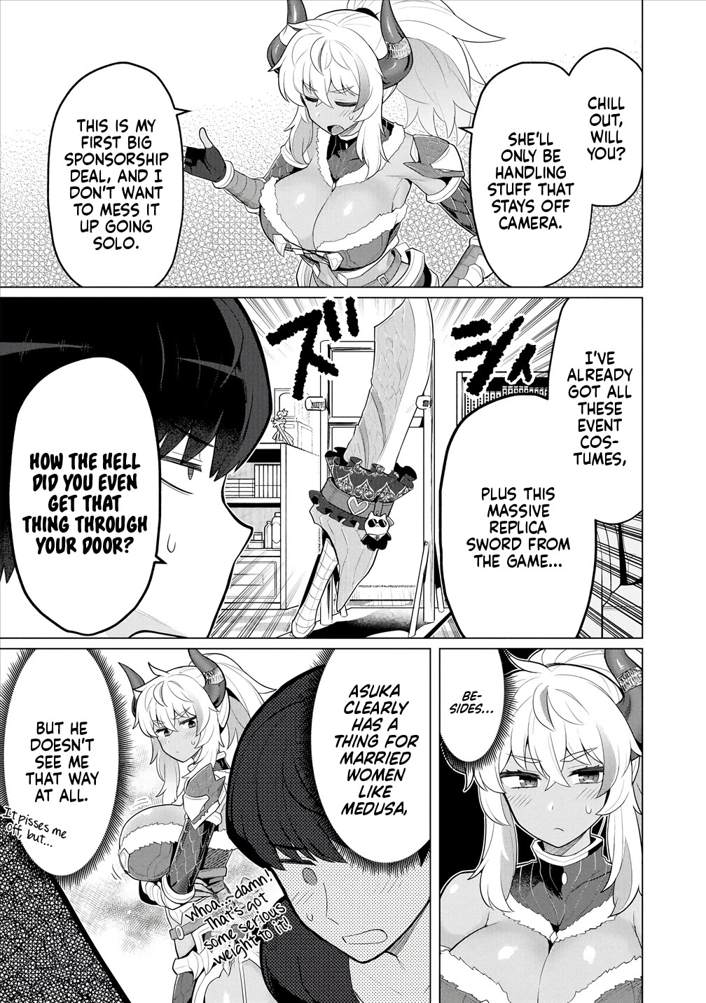 NTR (Netori) Life With a Married Medusa Woman Chapter 6 page 6 - Chapter 6