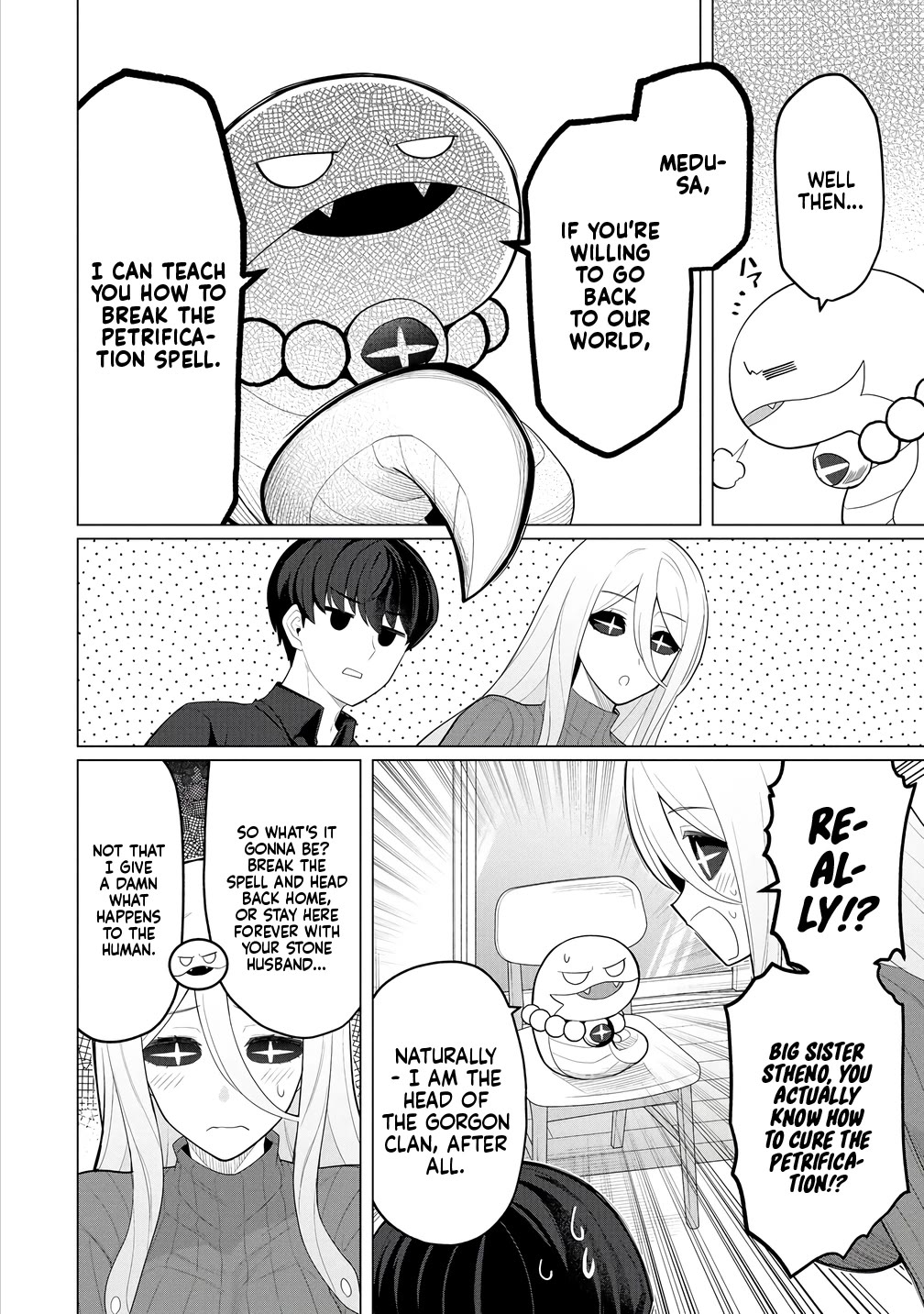 NTR (Netori) Life With a Married Medusa Woman Chapter 7 page 15 - Chapter 7