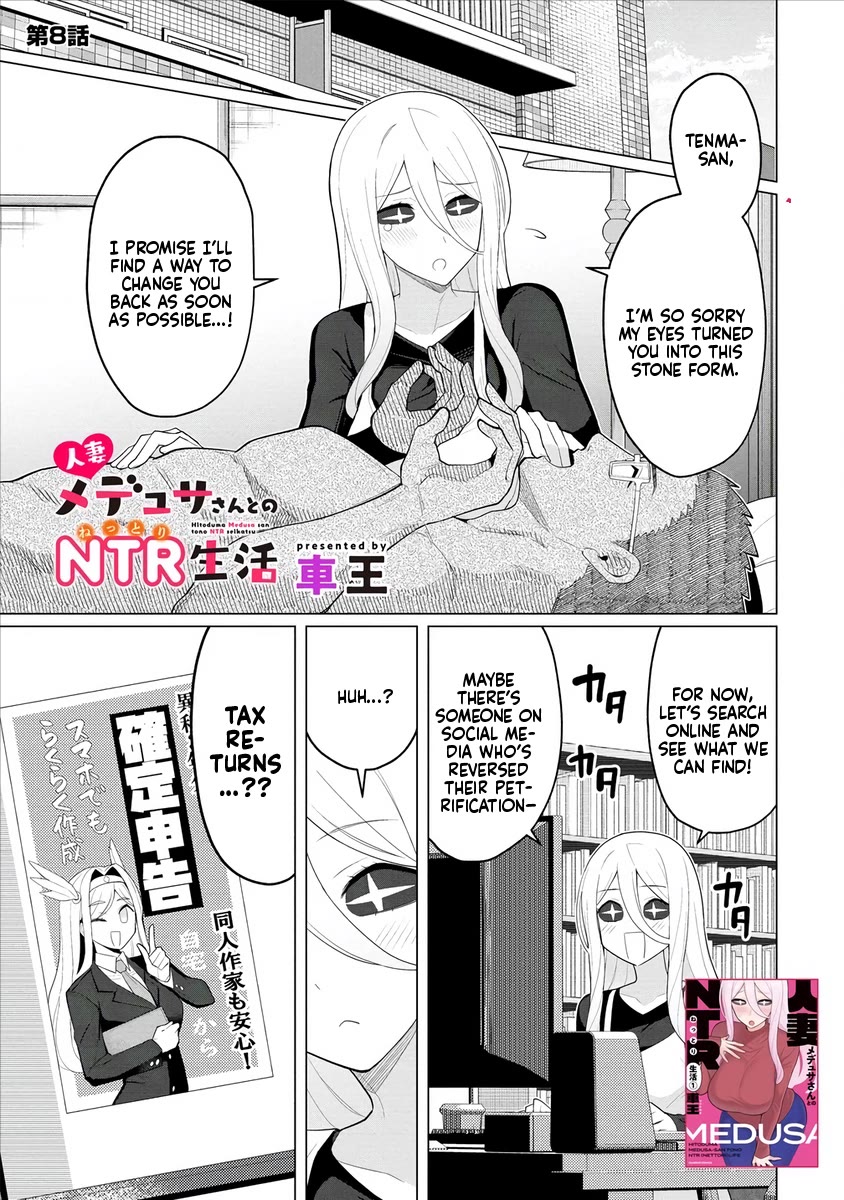 NTR (Netori) Life With a Married Medusa Woman Chapter 8 page 2 - Chapter 8