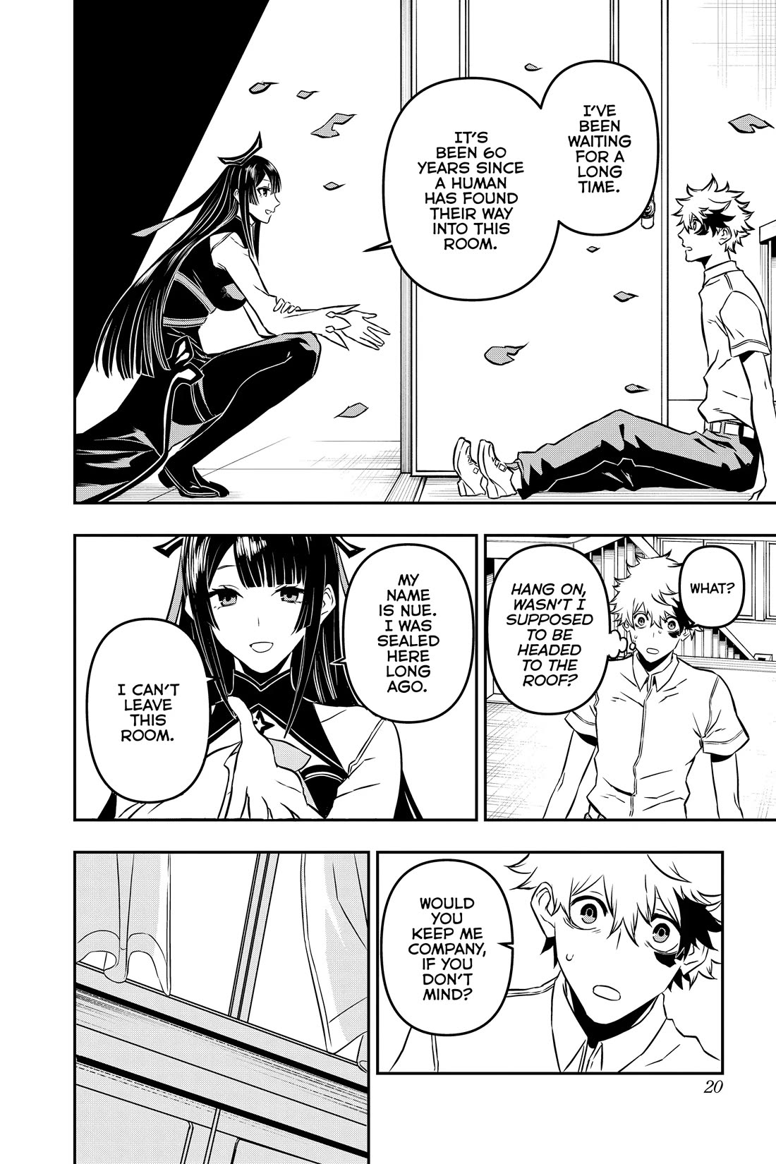 Nue's Exorcist Chapter 1 page 18 - Chapter 1