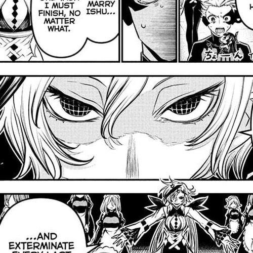 Nue's Exorcist Chapter 107 cover