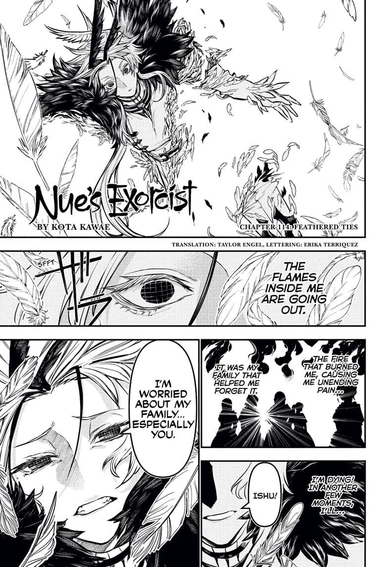 Nue's Exorcist Chapter 114 page 1 - Chapter 114
