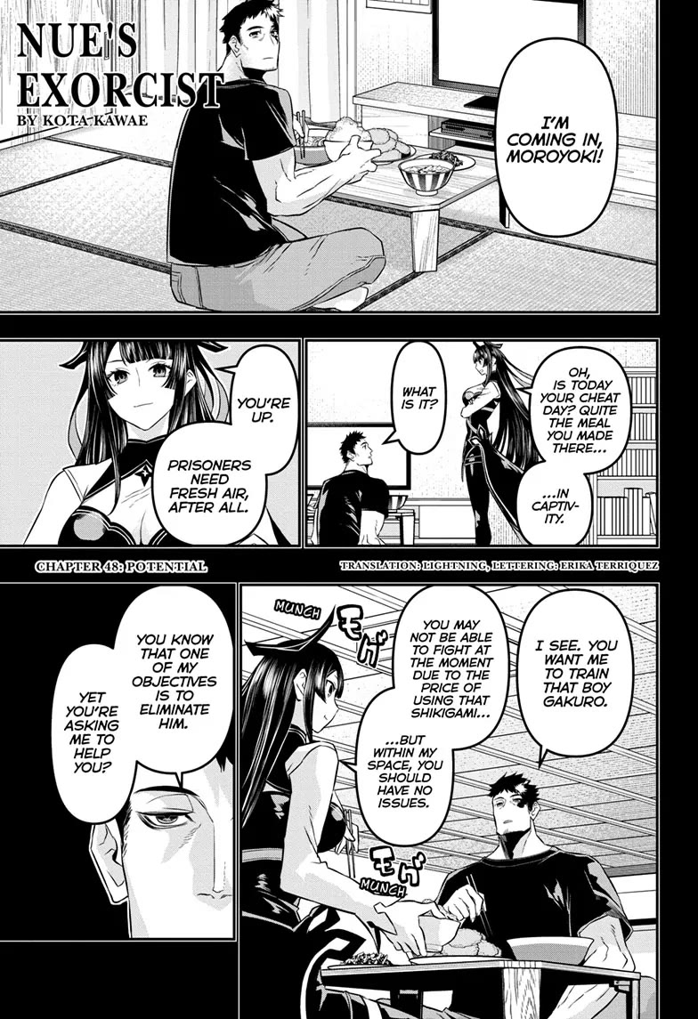 Nue's Exorcist Chapter 48 page 1 - Chapter 48