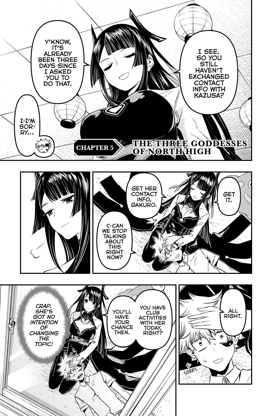Nue's Exorcist Chapter 5 page 1 - Chapter 5