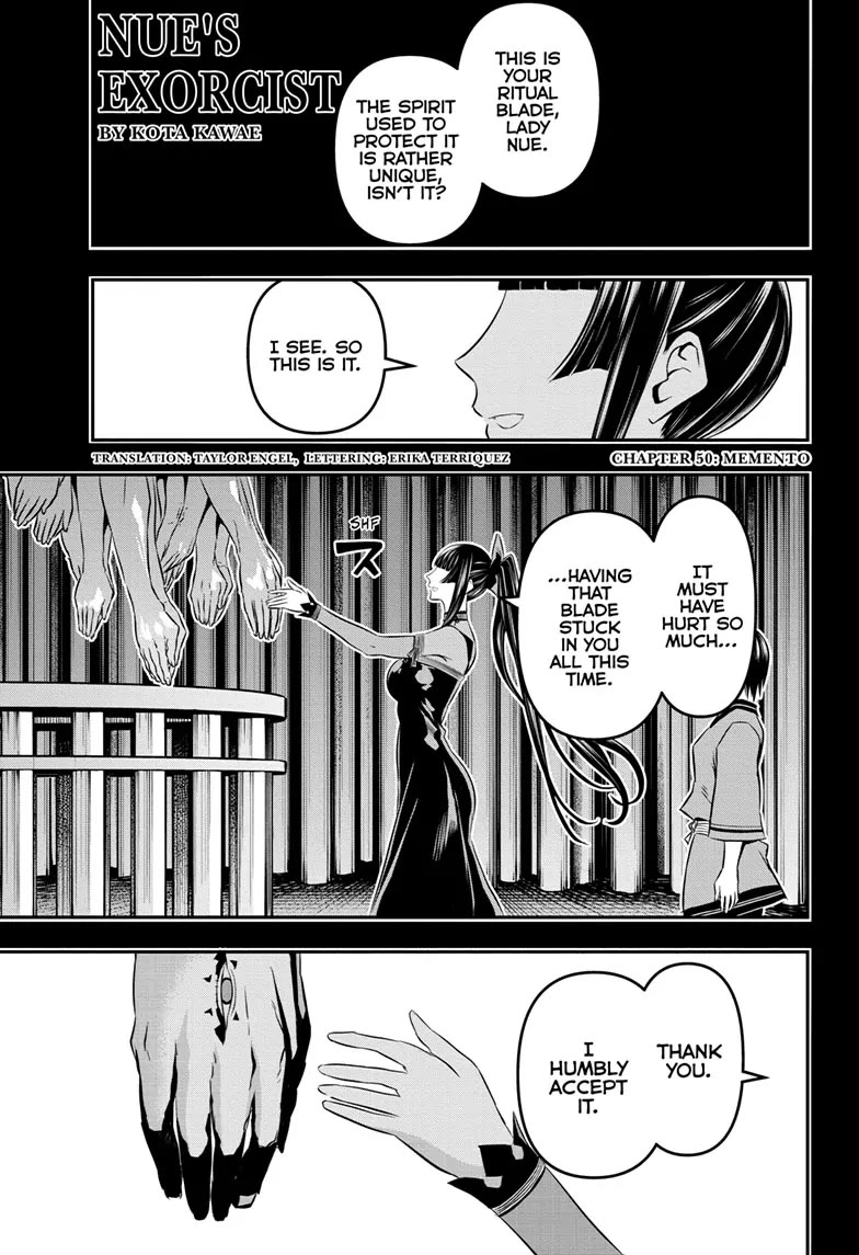 Nue's Exorcist Chapter 50 page 1 - Chapter 50