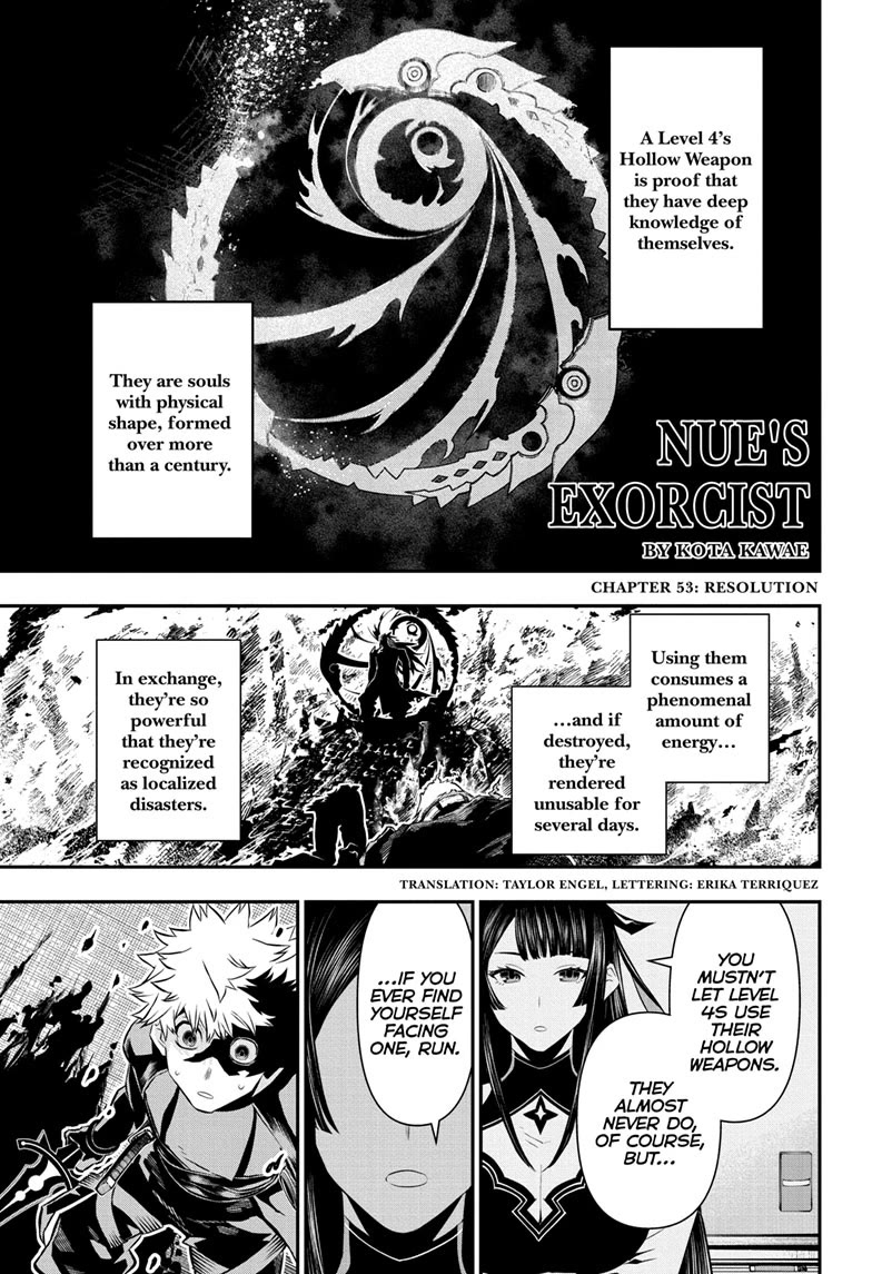 Nue's Exorcist Chapter 53 page 1 - Chapter 53