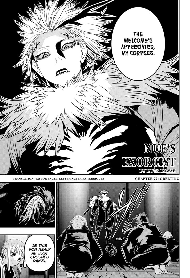 Nue's Exorcist Chapter 72 page 1 - Chapter 72