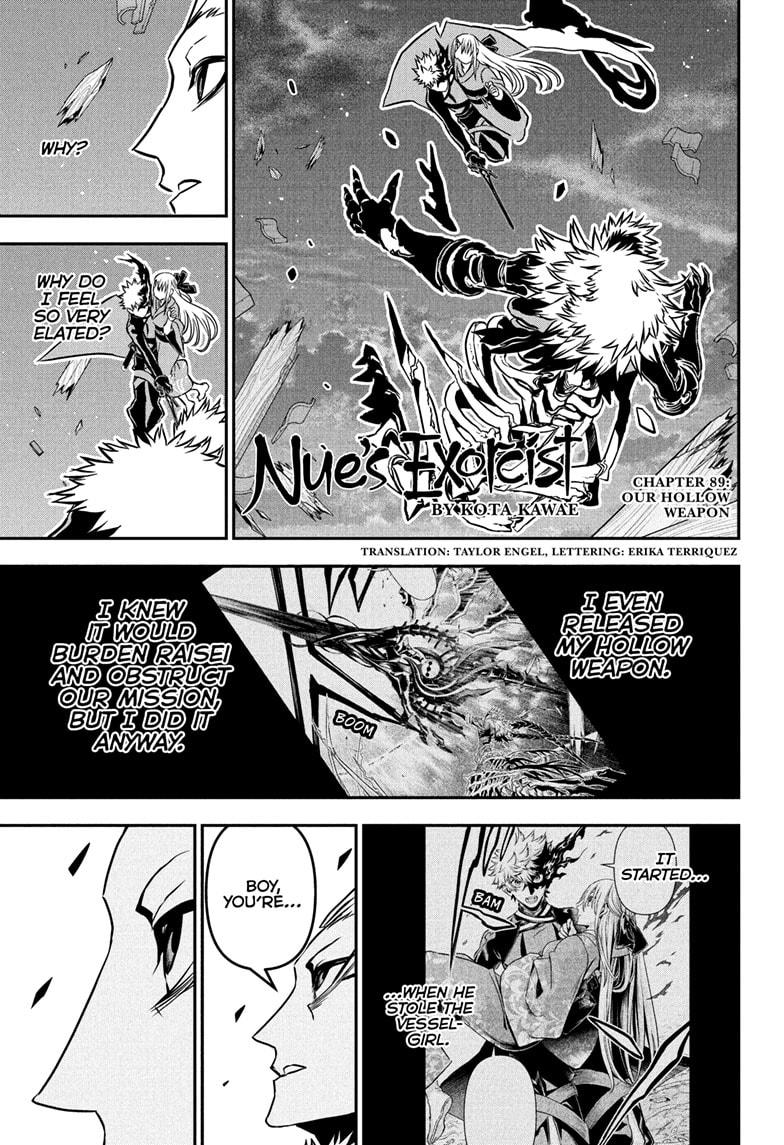 Nue's Exorcist Chapter 89 page 1 - Chapter 89