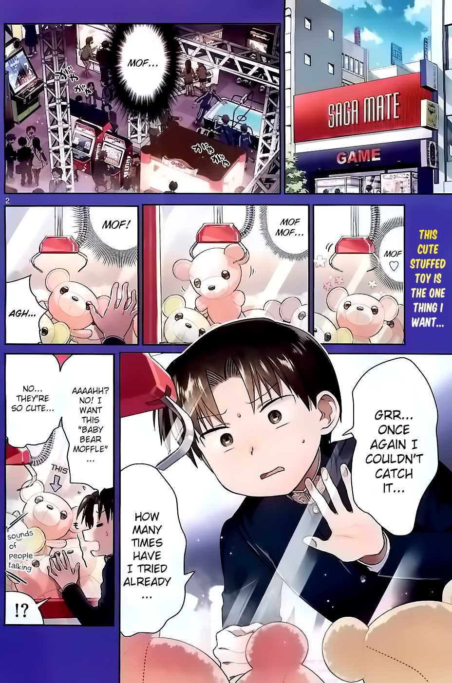 Nuigurumi Kurasshu Chapter 1.2 page 3 - Chapter 1v2