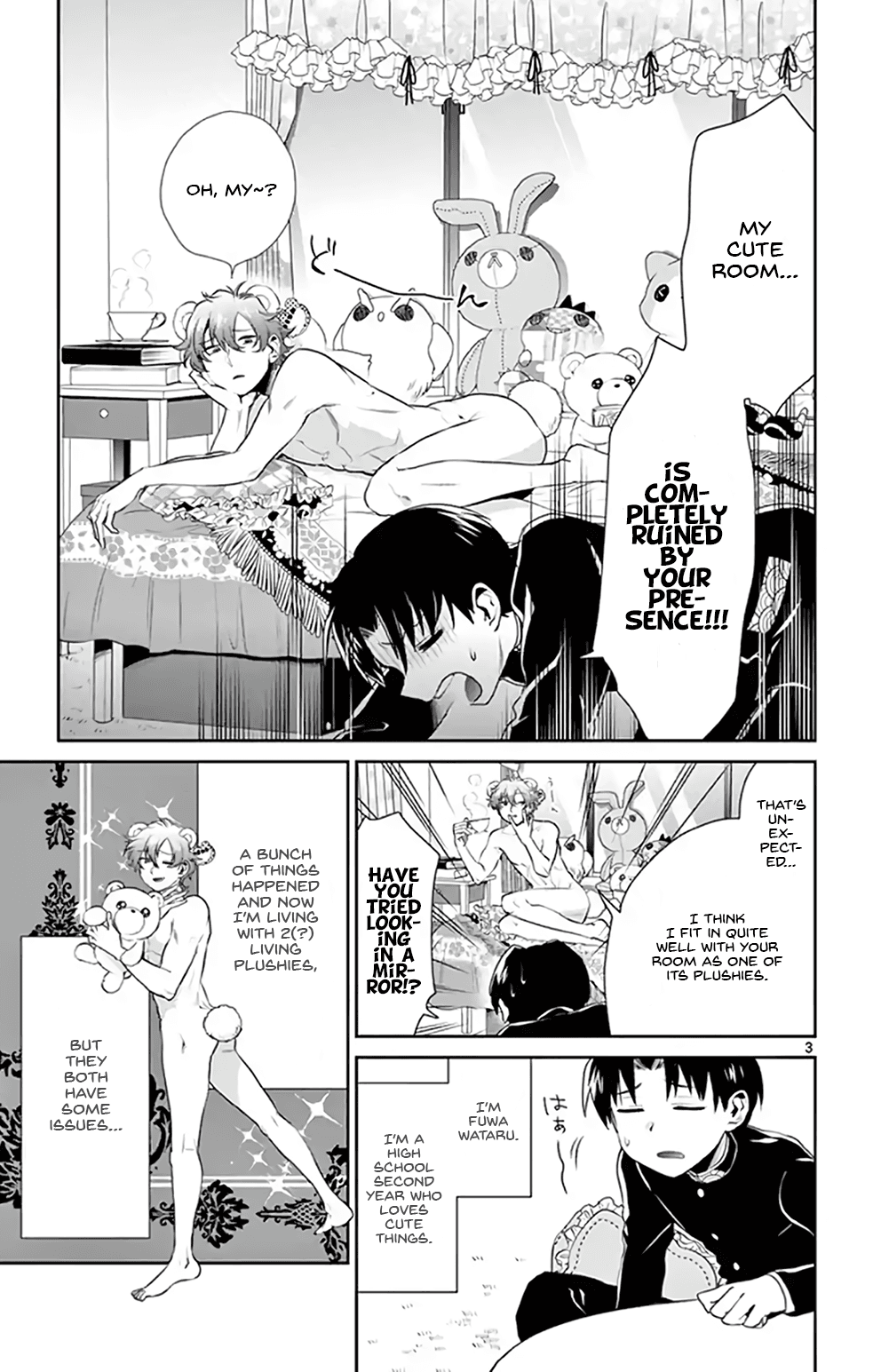 Nuigurumi Kurasshu Chapter 3 page 3 - Chapter 3: Cuteness Can't Be Faked