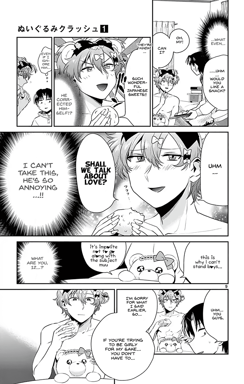 Nuigurumi Kurasshu Chapter 3 page 9 - Chapter 3: Cuteness Can't Be Faked