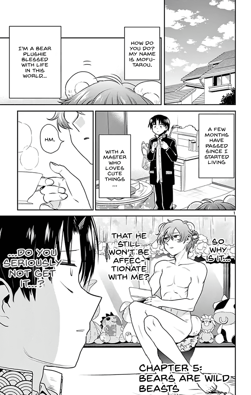 Nuigurumi Kurasshu Chapter 5 page 1 - Chapter 5: Bears are Wild Beasts