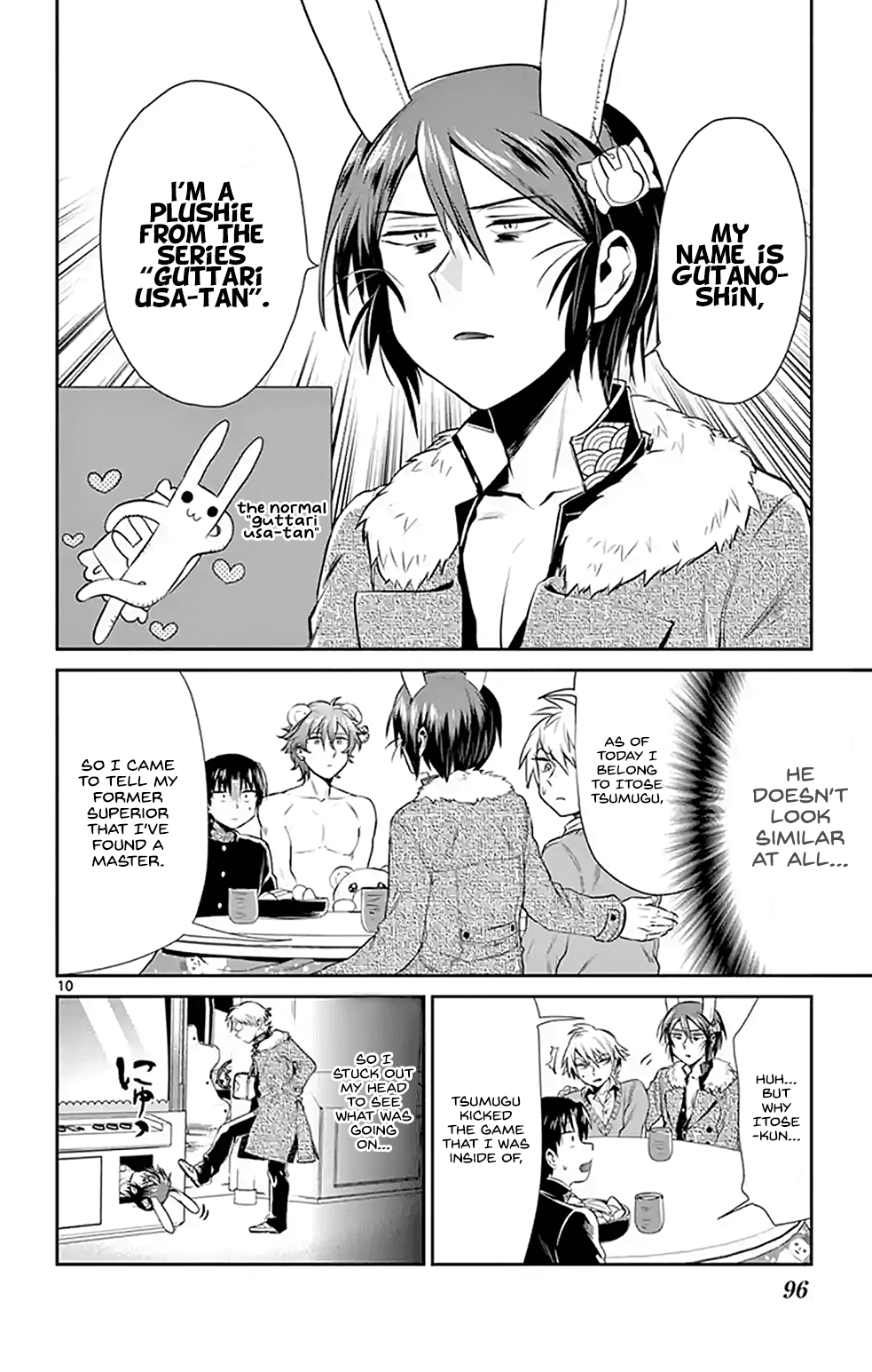 Nuigurumi Kurasshu Chapter 6 page 10 - Chapter 6: Bunnies are also Wild Beasts