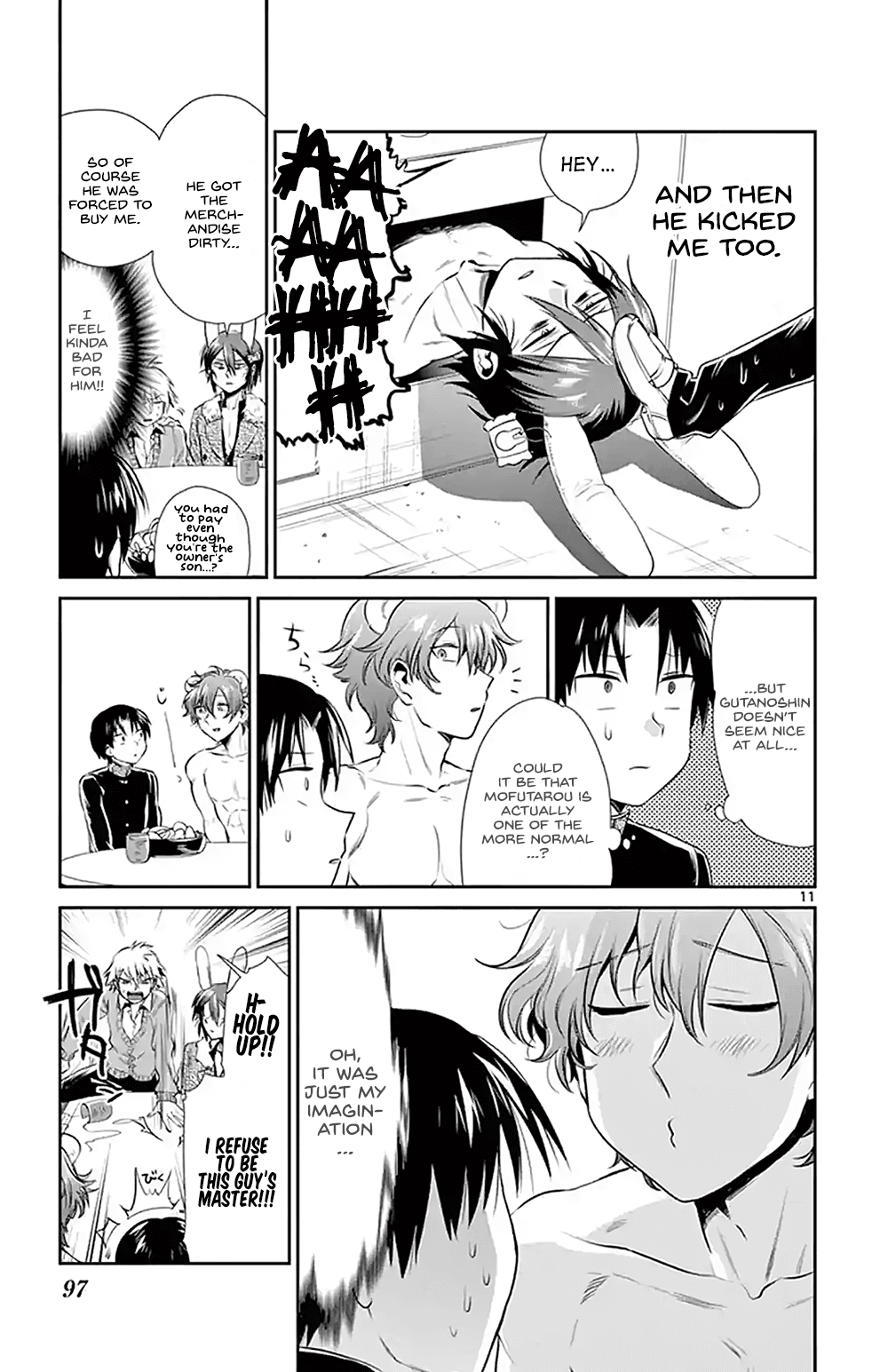 Nuigurumi Kurasshu Chapter 6 page 11 - Chapter 6: Bunnies are also Wild Beasts