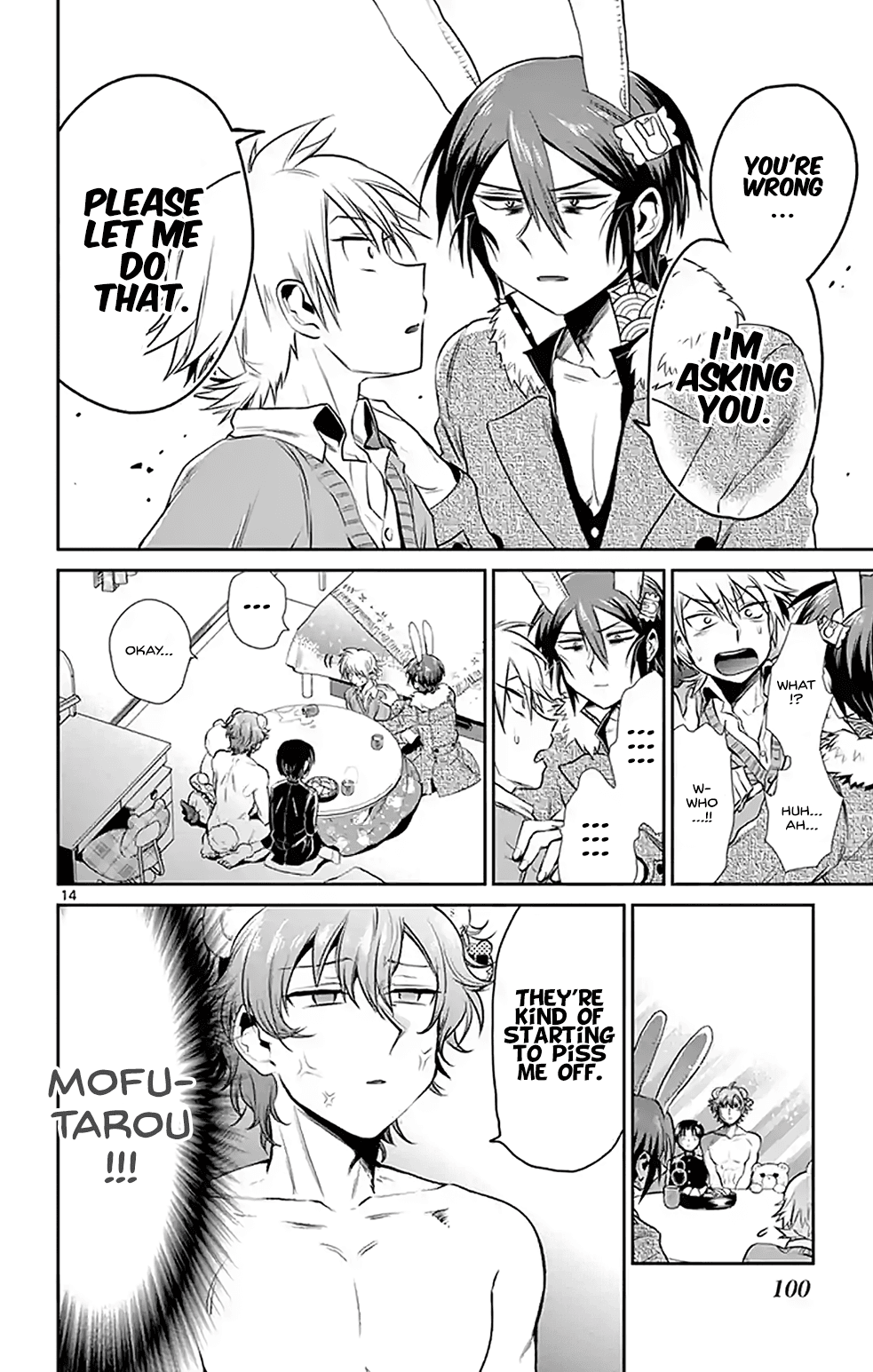 Nuigurumi Kurasshu Chapter 6 page 14 - Chapter 6: Bunnies are also Wild Beasts