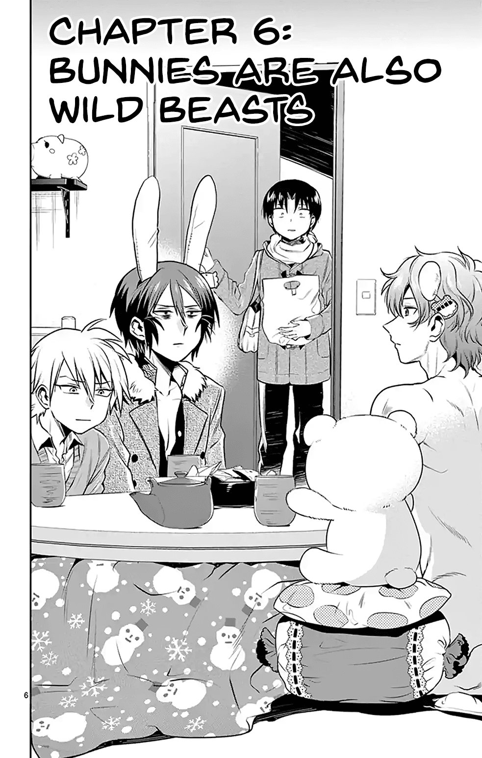 Nuigurumi Kurasshu Chapter 6 page 6 - Chapter 6: Bunnies are also Wild Beasts