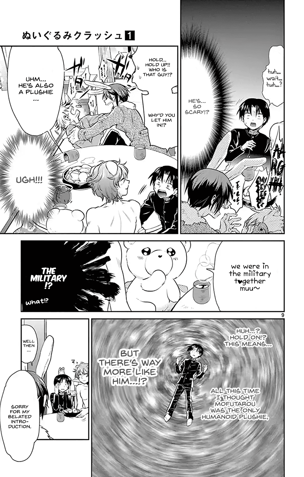 Nuigurumi Kurasshu Chapter 6 page 9 - Chapter 6: Bunnies are also Wild Beasts