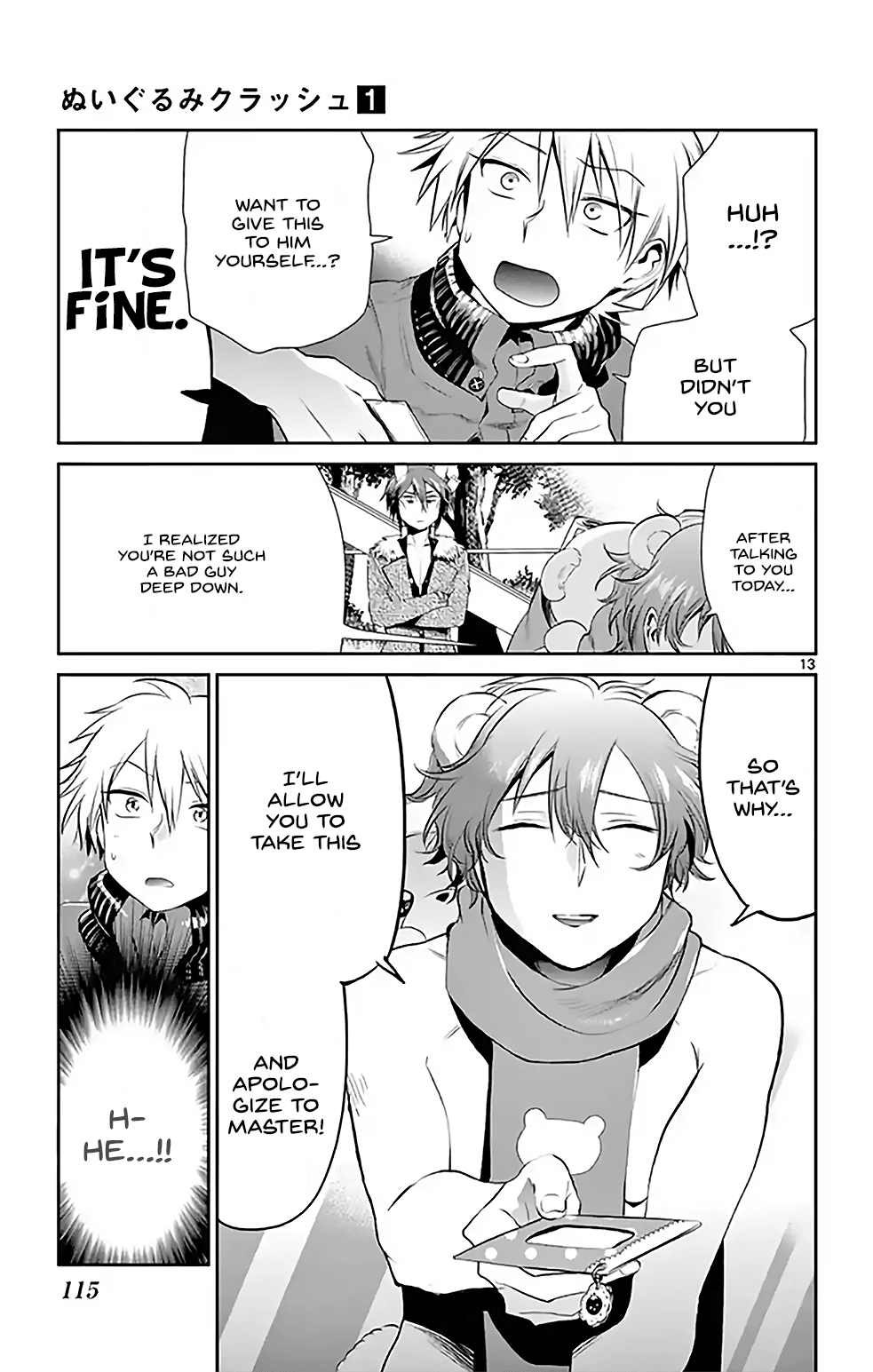 Nuigurumi Kurasshu Chapter 7 page 13 - Chapter 7: Wataru-kun's Peaceful Day Off