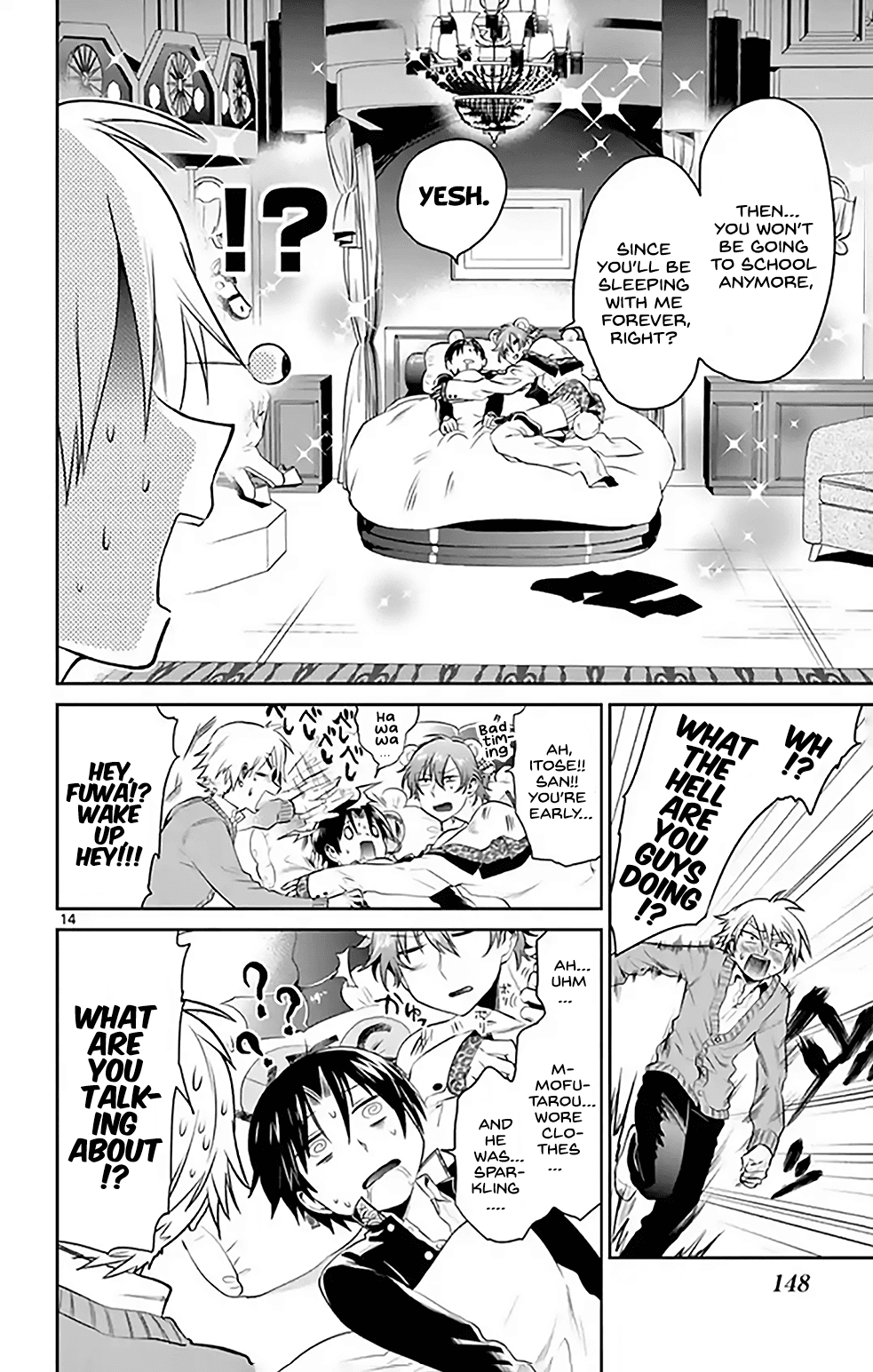 Nuigurumi Kurasshu Chapter 9 page 14 - Chapter 9: Sparklingly Piercing Your Heart From the Entertainment District