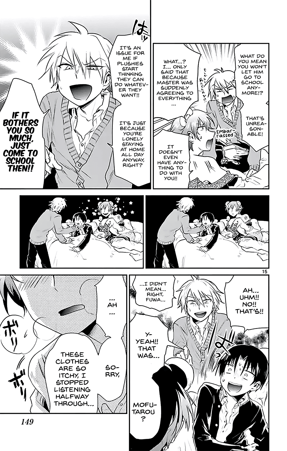 Nuigurumi Kurasshu Chapter 9 page 15 - Chapter 9: Sparklingly Piercing Your Heart From the Entertainment District