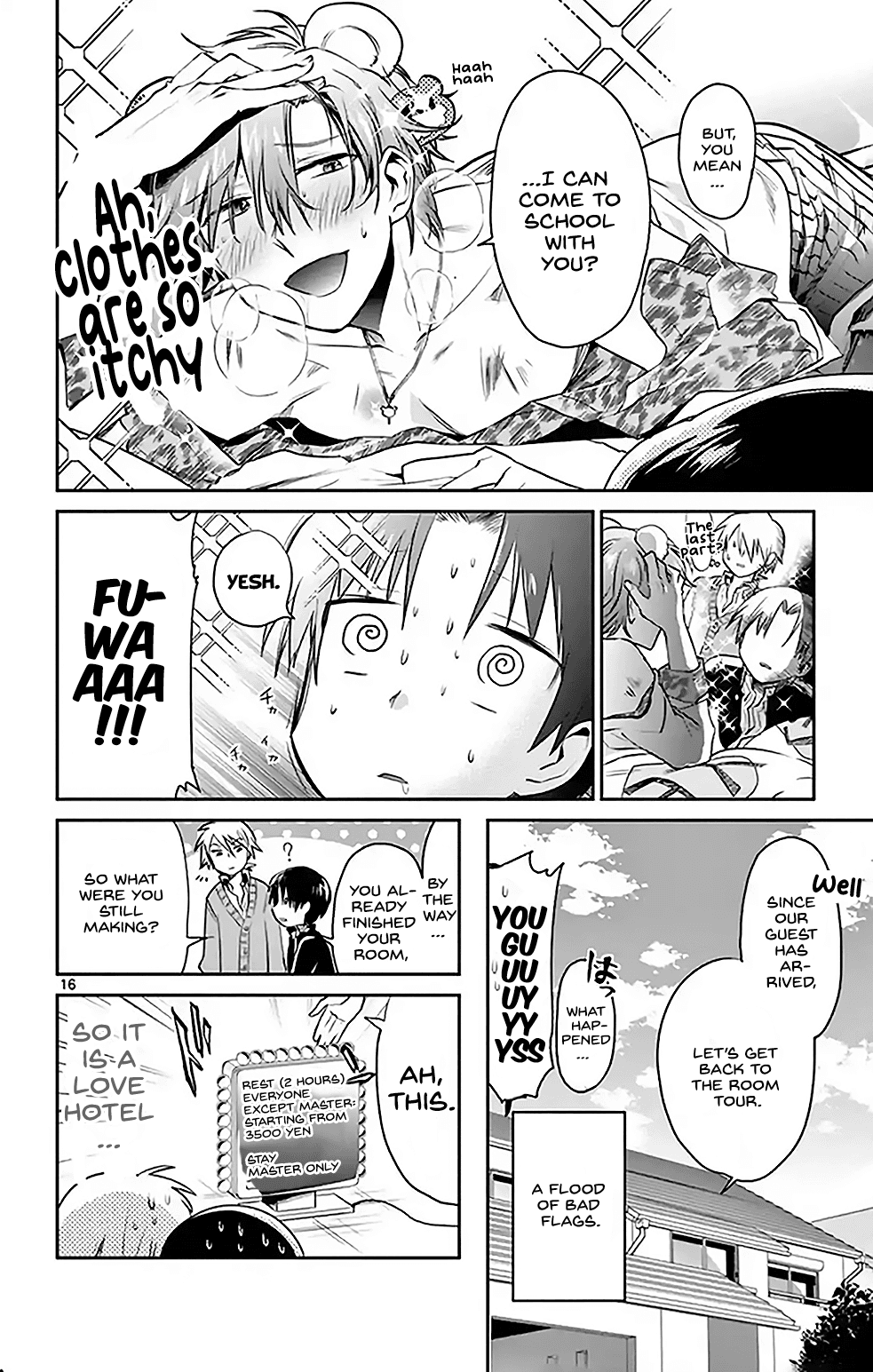 Nuigurumi Kurasshu Chapter 9 page 16 - Chapter 9: Sparklingly Piercing Your Heart From the Entertainment District