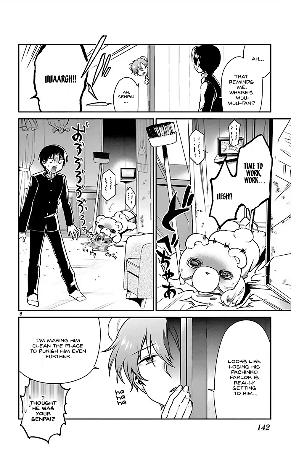 Nuigurumi Kurasshu Chapter 9 page 8 - Chapter 9: Sparklingly Piercing Your Heart From the Entertainment District