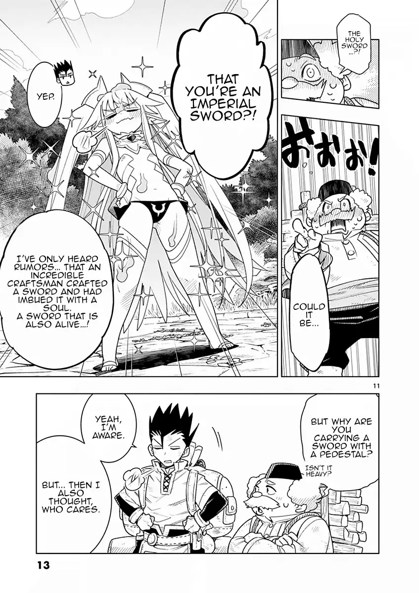 Nukenai Seiken-chan Chapter 1 page 12 - Chapter 1: I'm the holy sword, Excelia!